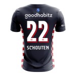 Günstige Fußballtrikots PSV Eindhoven Schouten 22 Auswärtstrikot 2025-26 Kurzarm